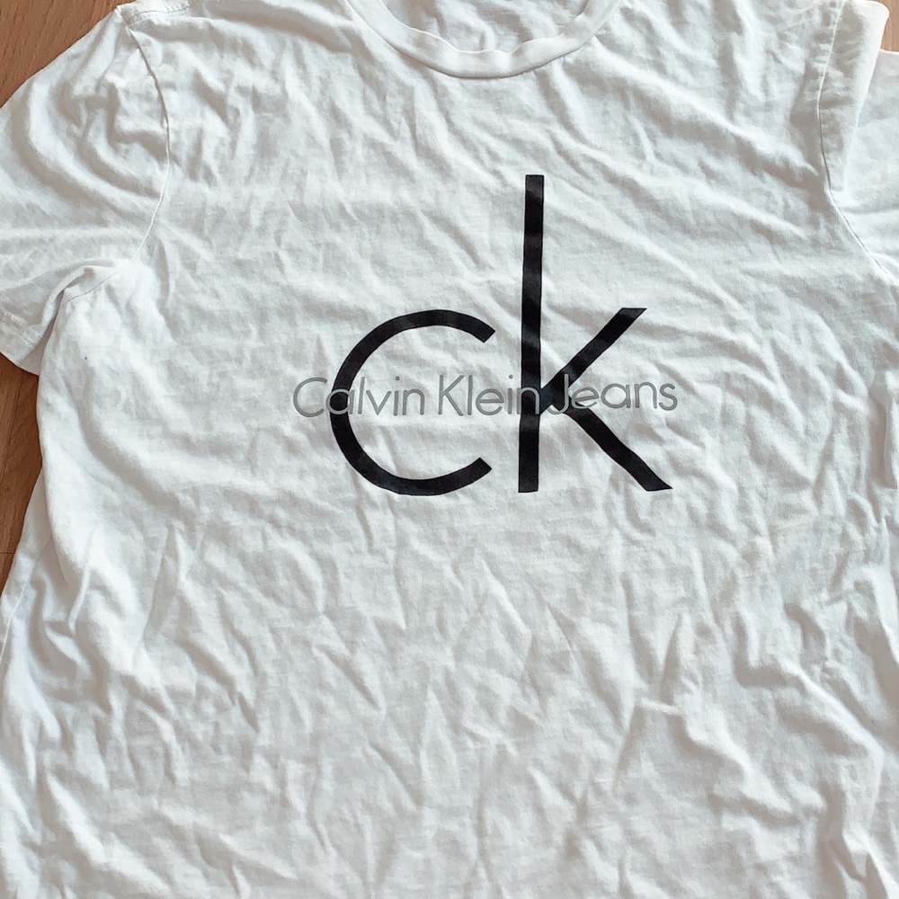 Calvin Klein Jeans white shirt